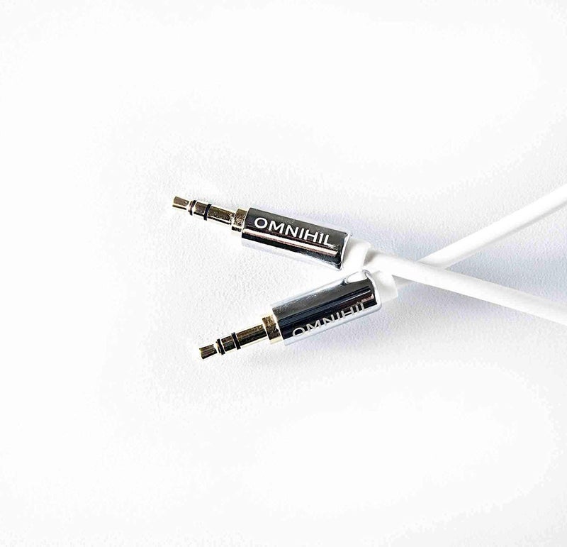 OMNIHIL 30 Feet Long 3.5mm Headset Audio AUX Extension Cable Compatible with Vomach Outdoor Speaker IPX6 Waterproof Stereo Sound Bluetooth Speakers v5 - Image 2